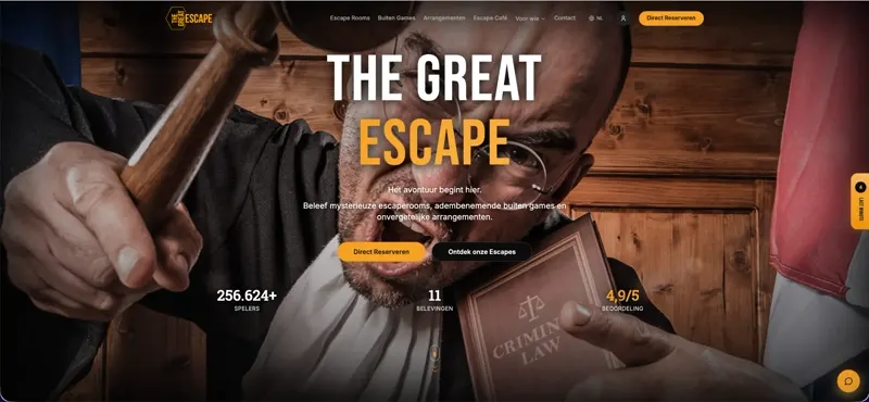 The Great Escape — site door Dutchify