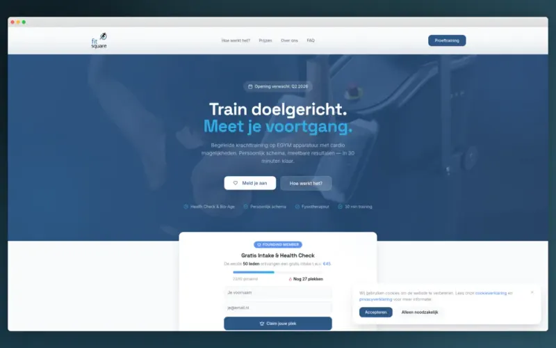 Fit Square — site door Dutchify